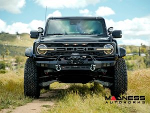 Ford Bronco Front Bumper - Raptor - Winch - Spec Series - DV8 Ford Bronco Front Bumper - Raptor - Winch - Spec Series - DV8